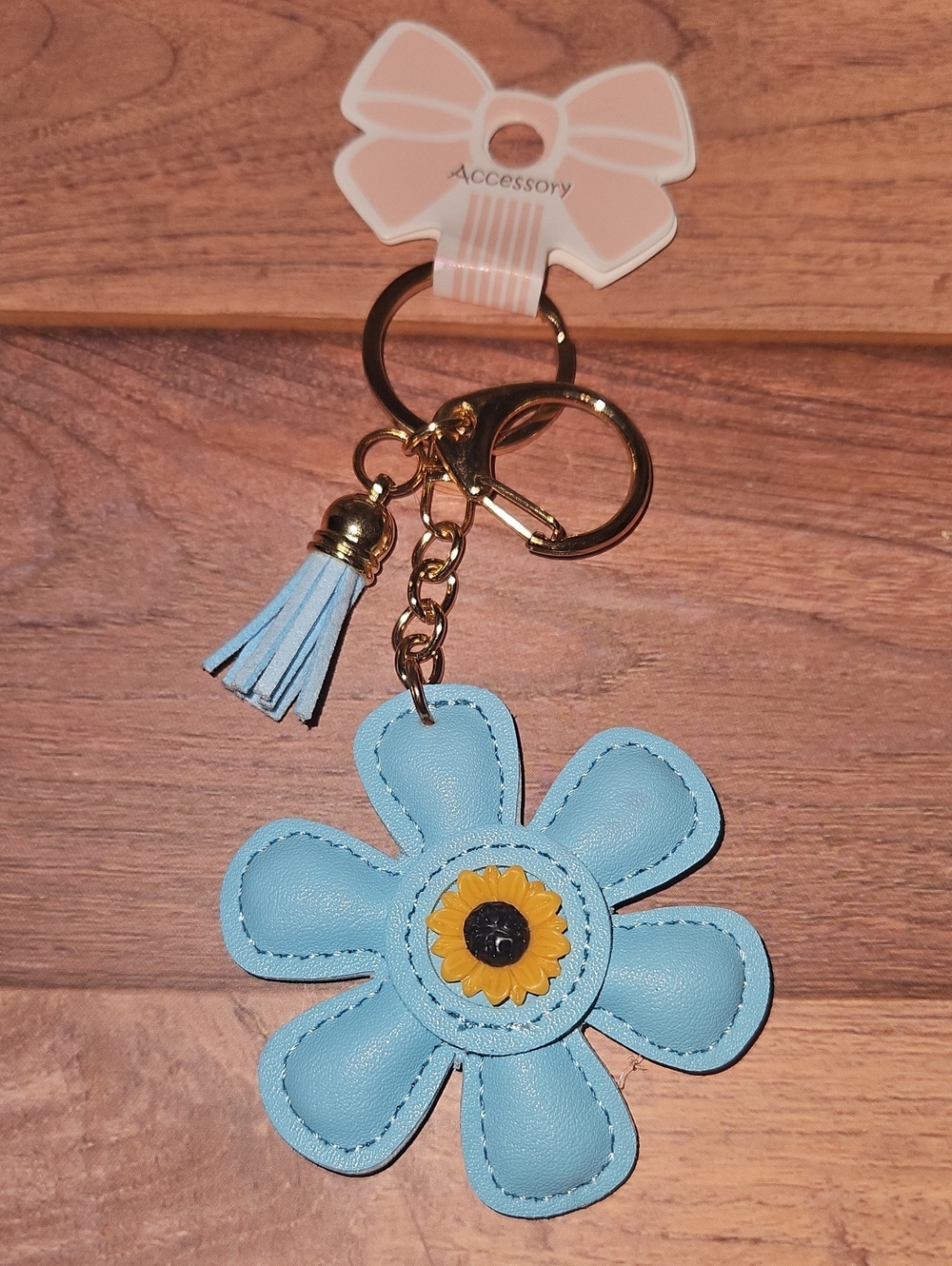 Pu Leather Keychain Nwt